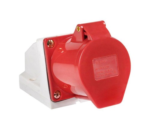 Розетка наружн. уст. 32А 380В 3P+РЕ IP44 (124) EKF ps-124-32-380 Розетка наружн. уст. 32А 380В 3P+РЕ IP44 (124) EKF ps-124-32-380