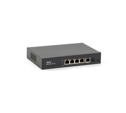 Коммутатор SKAT PoE-4E-1G-1S PoE Plus 60Вт порты: 4-Ethernet 1-Uplink 1-SFP Бастион 4084 Коммутатор SKAT PoE-4E-1G-1S PoE Plus 60Вт порты: 4-Ethernet 1-Uplink 1-SFP Бастион 4084