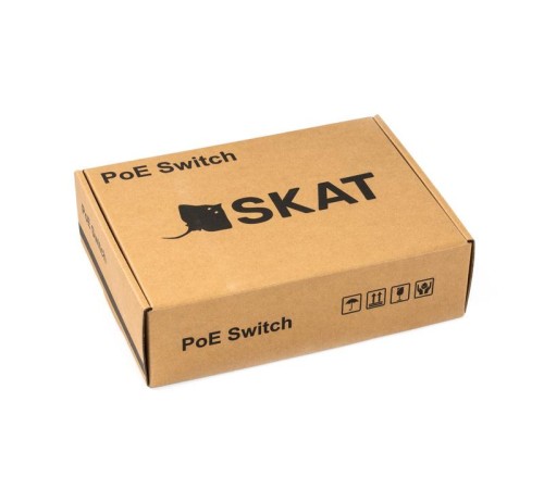 Коммутатор SKAT PoE-4E-1G-1S PoE Plus 60Вт порты: 4-Ethernet 1-Uplink 1-SFP Бастион 4084 Коммутатор SKAT PoE-4E-1G-1S PoE Plus 60Вт порты: 4-Ethernet 1-Uplink 1-SFP Бастион 4084